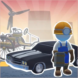 Значок Car Factory: Строй и гоняй